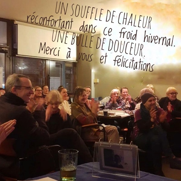 l'ambiance de l'événement de lancement
