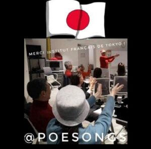 lecture de poésie à tokio